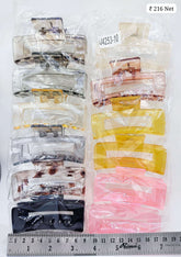 Impression Colored Acrylic Clutcher (Pack of 12)